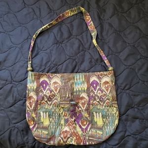 Brown Abstract Purse